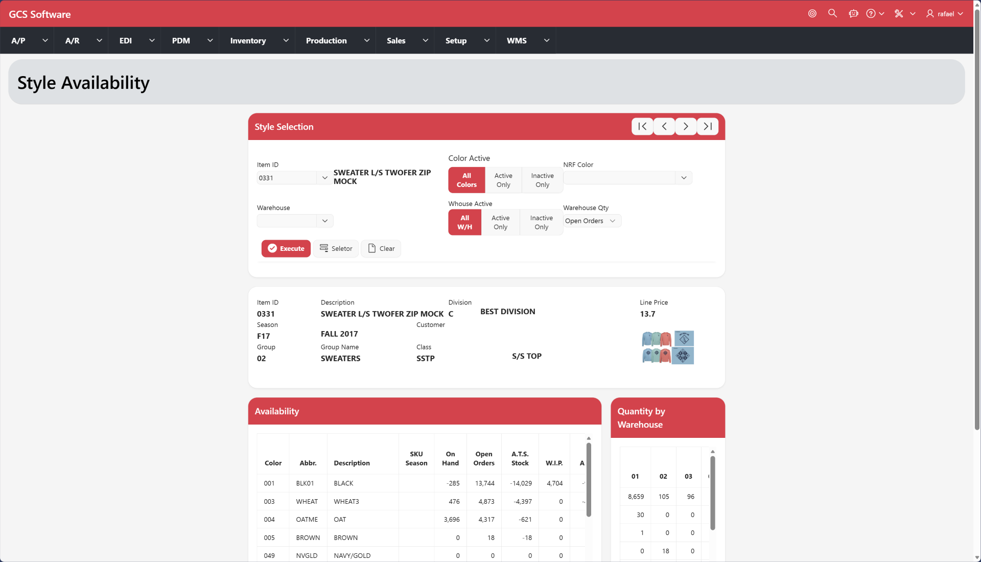 Order & Inventory Management | Ai2000 ERP for Apparel